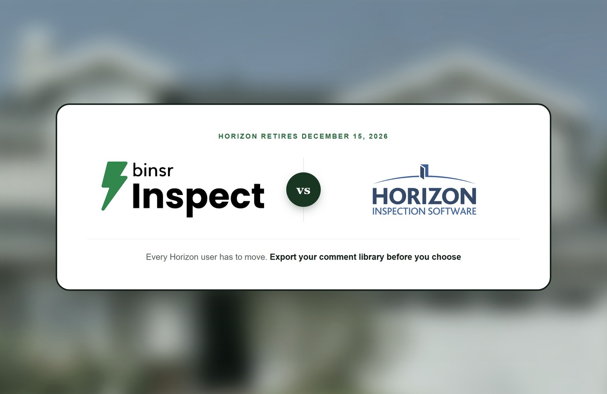 Horizon Home Inspection Software Alternatives 2026